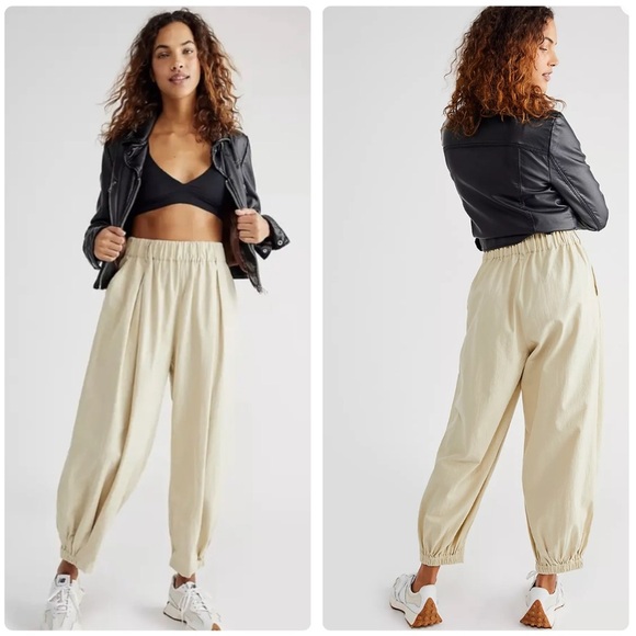 Free People Remi Trousers in‎ Opal Silk Size Medium - Picture 1 of 10